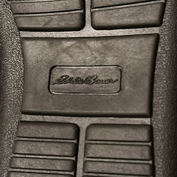 Men's Eddie Bauer Brown JUSTIN Suede Lined Slippers US XXL SIZE 13 with box - Picture 5 of 10